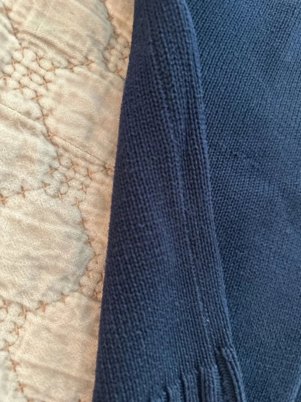 Talbots Navy Blue Cardigan Sweater - Picture 7 of 7